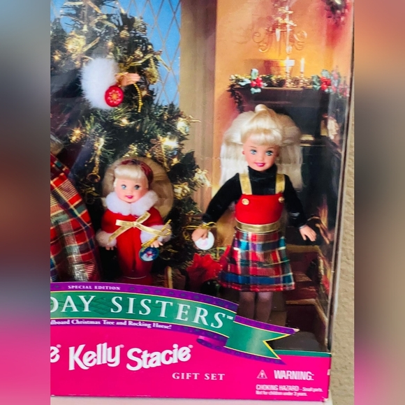 Vintage Holiday Sister Barbie Doll Stacie Kelly Doll - Picture 7 of 9